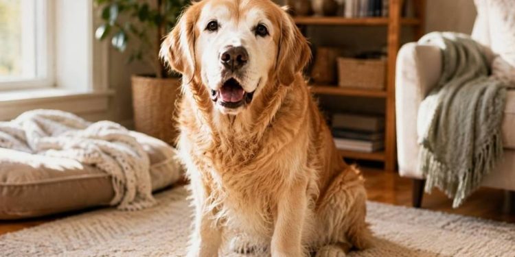 Senior Golden Retriever Rescued From a Life of Silence Learns It’s Safe To Use His Voice